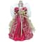 Santa's Workshop 16" Red Christmas Angel Tree Topper